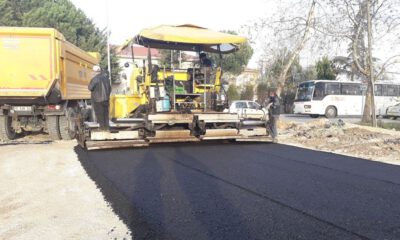 Fatih Mahallesinin yeni giriş yolu asfaltlandı
