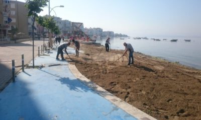 Bursa sahilleri artık daha temiz