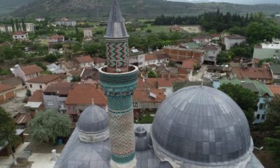 İznik’te 12 bin parça çinili minare yıllara meydan okuyor