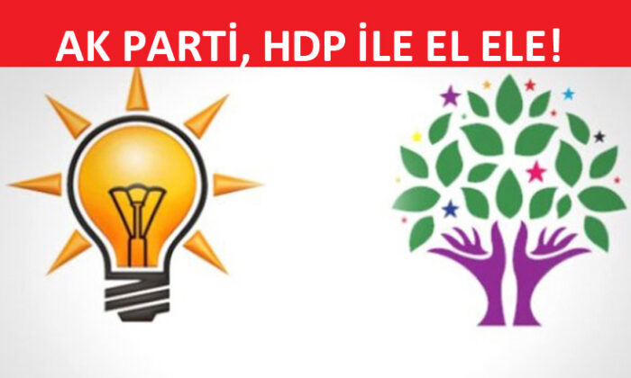 Seçim öncesi AK Parti ve HDP yöneticileri bir araya geldi