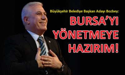 Bursa Büyükşehir Belediye Başkan Adayı Mustafa Bozbey’e görkemli tanıtım…