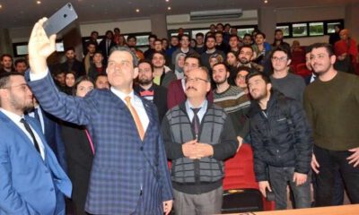 Milletvekili Mustafa Esgin, Uludağ Üniversitesi öğrencileriyle buluştu