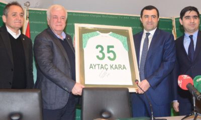 Bursaspor ile Neftçi Bakü iş birliği protokolü imzaladı