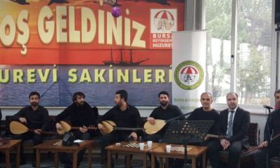 Osmangazi’den huzurevinde yaşlılara özel konser
