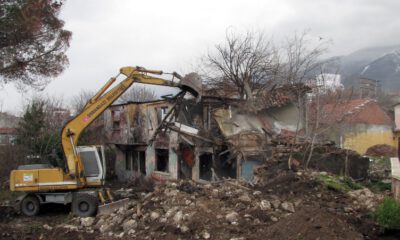 Osmangazi’de 1 yılda 142 metruk bina yıkıldı