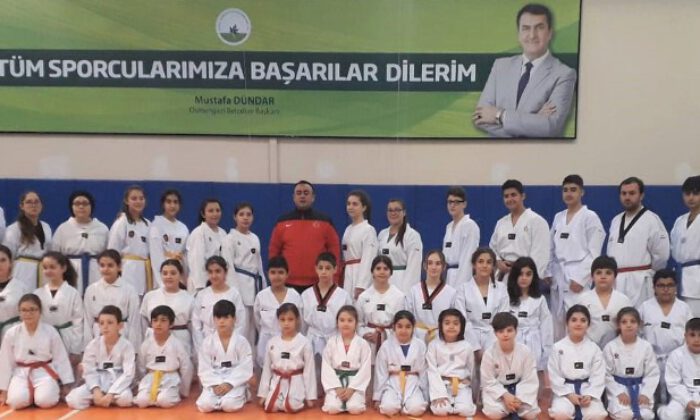 Osmangazili taekwondocuların kuşak heyecanı