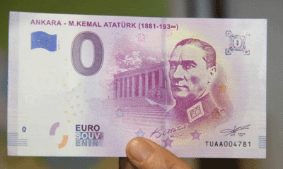 Avrupa Merkez Bankası, Atatürk portreli ‘Euro’ bastı