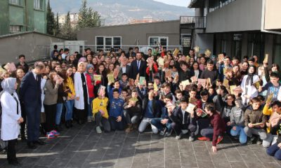 Bursa’da öğrencilere moral ziyareti
