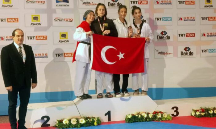 Turkish Open’da Osmangazili taekwondocudan bronz madalya