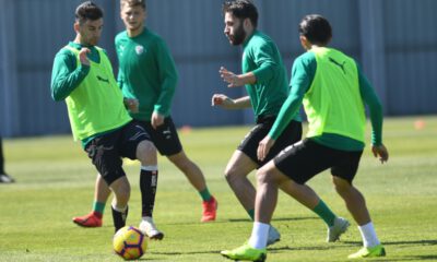 Bursaspor’da Alanyaspor maçı hazırlıkları sürüyor