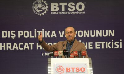 BTSO, Bursa iş dünyasını Dışişleri Bakanı Mevlüt Çavuşoğlu ile buluşturdu