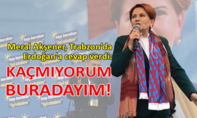 İYİ Parti Genel Başkanı Akşener, Trabzon’da vatandaşlara seslendi