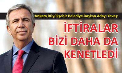 Ankara Büyükşehir Belediye Başkan Adayı Yavaş, açıklamalarda bulundu