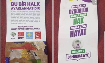 Ankara’da HDP görünümlü manipülasyon girişimi!