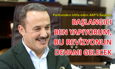 AK Parti İzmir İl Başkanı Aydın Şengül, partisinden istifa etti