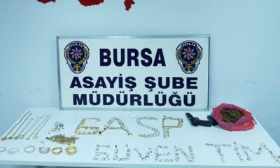 Bursa’da kuyumcu soyan silahlı soyguncular yakalandı 