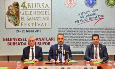 Bursa Geleneksel El Sanatları Festivali kapılarını açıyor