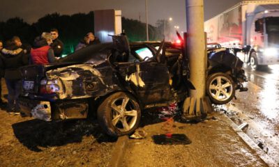 Bursa’da iki otomobil çarpıştı: 4 yaralı