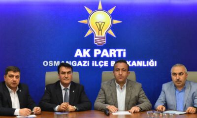 Dündar’dan AK Parti Osmangazi’ye teşekkür ziyareti