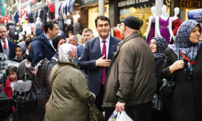 Mustafa Dündar’dan Osmangazi’de çarşı esnafına teşekkür ziyareti…
