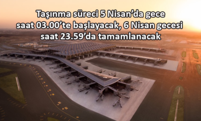 Bakan Turhan, İstanbul Havalimanı’na taşınma sürecinin detaylarını açıkladı