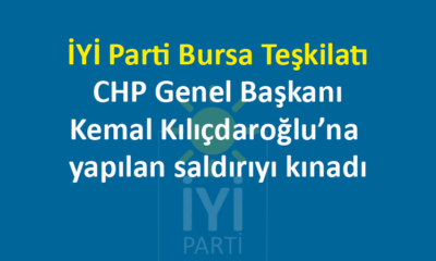 İYİ Parti Bursa İl Başkanı Yahya Bahadır: Provokasyonlara gelmeyeceğiz…