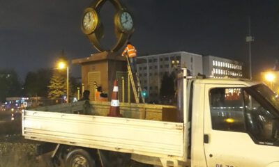 Mansur Yavaş Gökçek’in kol saati anıtını kaldırttı!