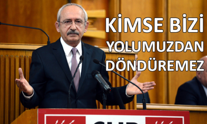 CHP lideri Kılıçdaroğlu, grup toplantısında gündemi değerlendirdi