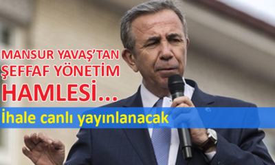 Ankara Büyükşehir Belediye Başkanı Yavaş, verdiği sözleri tutuyor