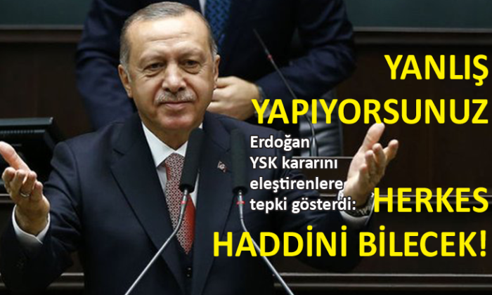 Cumhurbaşkanı Erdoğan, partisinin grup toplantısında YSK kararını değerlendirdi