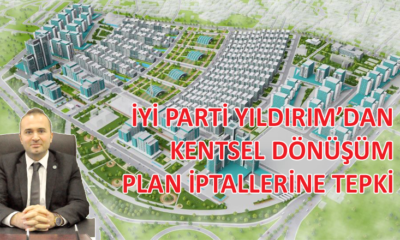 İYİ Parti Yıldırım İlçe Başkanı Av. Kerem Arslan: İlçe halkının parası gasp ediliyor