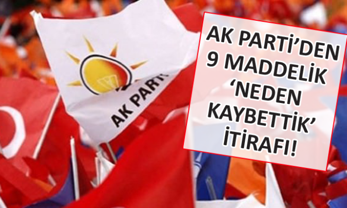 AK Parti’de, İstanbul seçimlerine yönelik ilginç tespitler gündeme geldi