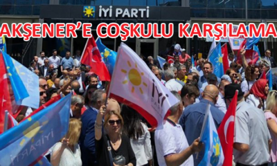 İYİ Parti lideri Meral Akşener, Ankara’da partililerin büyük coşkusu ile karşılandı