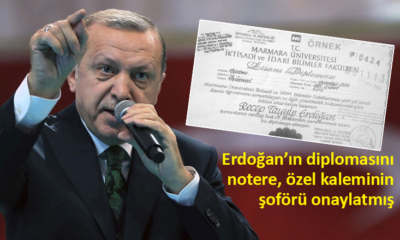 Erdoğan’ın diploma onay işlemi, vekalet olmadan yapılmış!