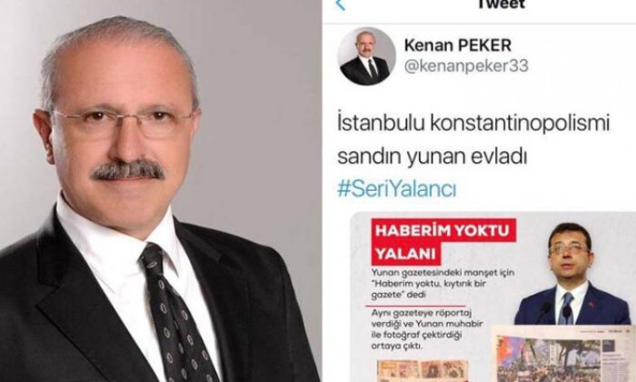 AKP’li başkan yardımcısından skandal İmamoğlu tweeti