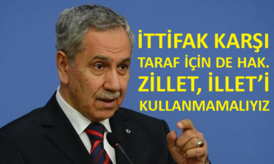 Bülent Arınç’tan AKP’ye eleştiri: Biz bu hallere düşmezdik…
