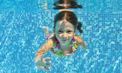 Bursa’da yüzme havuzu çocukların ayağına geliyor