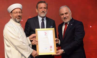 Türk Kızılay’ından Bursa İş Dünyası’na altın madalya