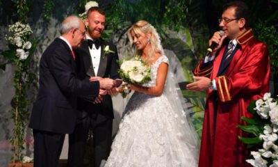 İmamoğlu, İBB Başkanı sıfatıyla ilk nikahını kıydı