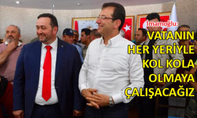 Ekrem İmamoğlu, Akçakoca’nın MHP’li Belediye Başkanı Yanmaz’ı tebrik etti