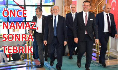 SP lideri Karamollaoğlu’ndan İmamoğlu’na ziyaret…