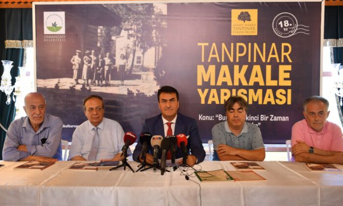 Osmangazi Belediyesi Ahmet Hamdi Tanpınar Yarışması sonuçlandı