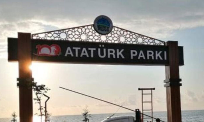 Rize Fındıklı’daki Atatürk Parkı tabelası Yargıya taşındı