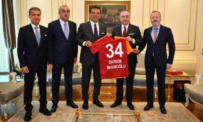 Galatasaray yönetiminden İmamoğlu’na tebrik ziyareti