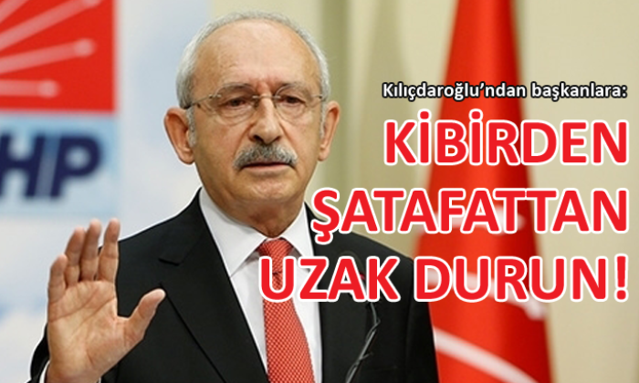 CHP lideri Kılıçdaroğlu’ndan belediye başkanlarına dikkat çeken uyarı!