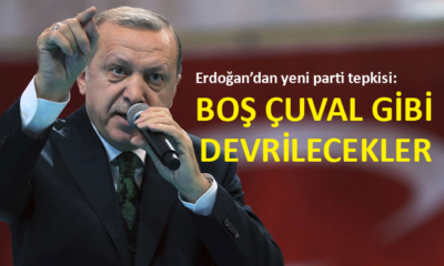 Erdoğan’dan yeni parti hazırlıklarına sert tepki