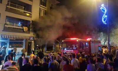 Bursa’da iş yeri yangını korkuttu