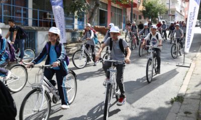 İBB’den ‘haydi çocuklar bisikletle okula’ etkinliğine destek