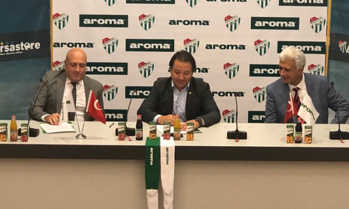 Aroma, Bursaspor’a verdiği desteği bu sezon da sürdürüyor