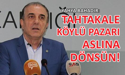 İYİ Parti Bursa İl Başkanı Bahadır, Tahtakale gerginliğini değerlendirdi
